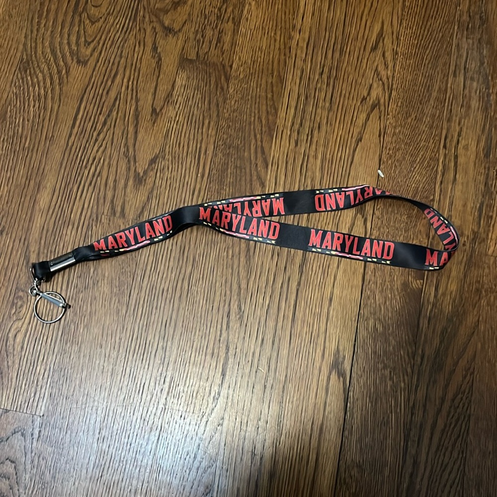 Maryland keychain lanyard- NWOT